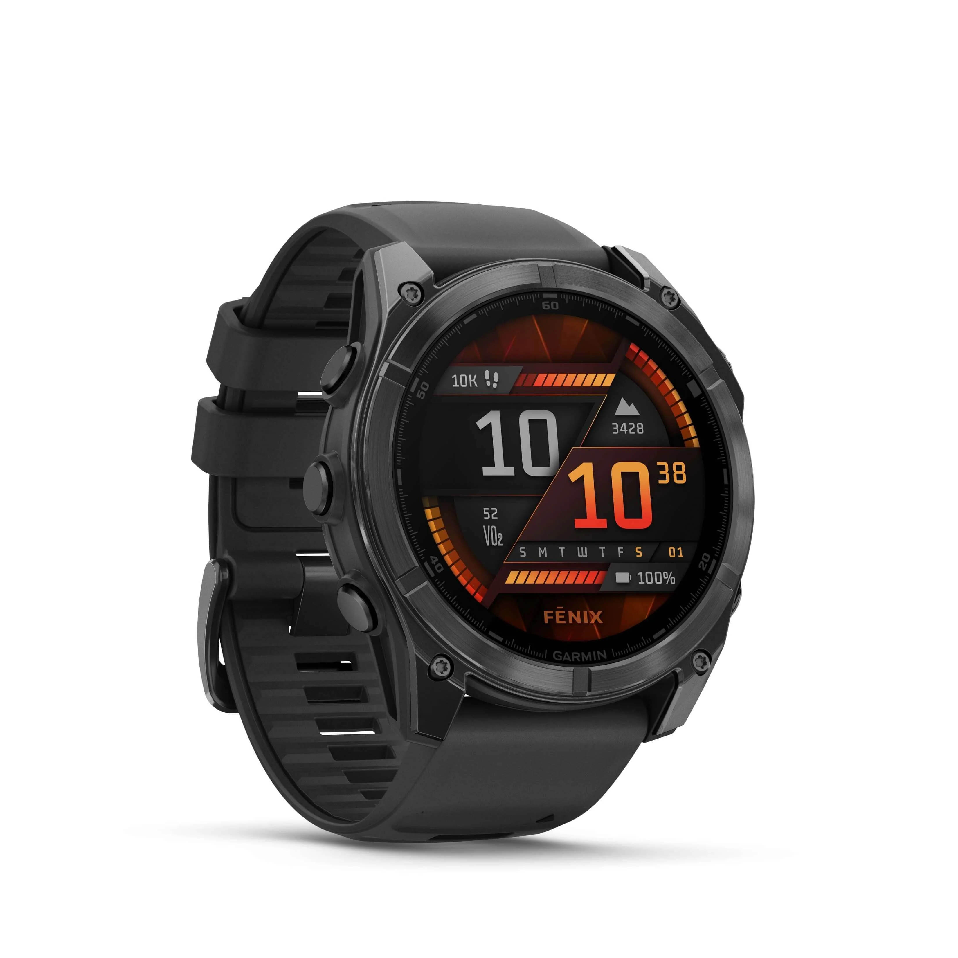Fenix 8 Amoled 51 Titane Noir | Garmin - Image 3