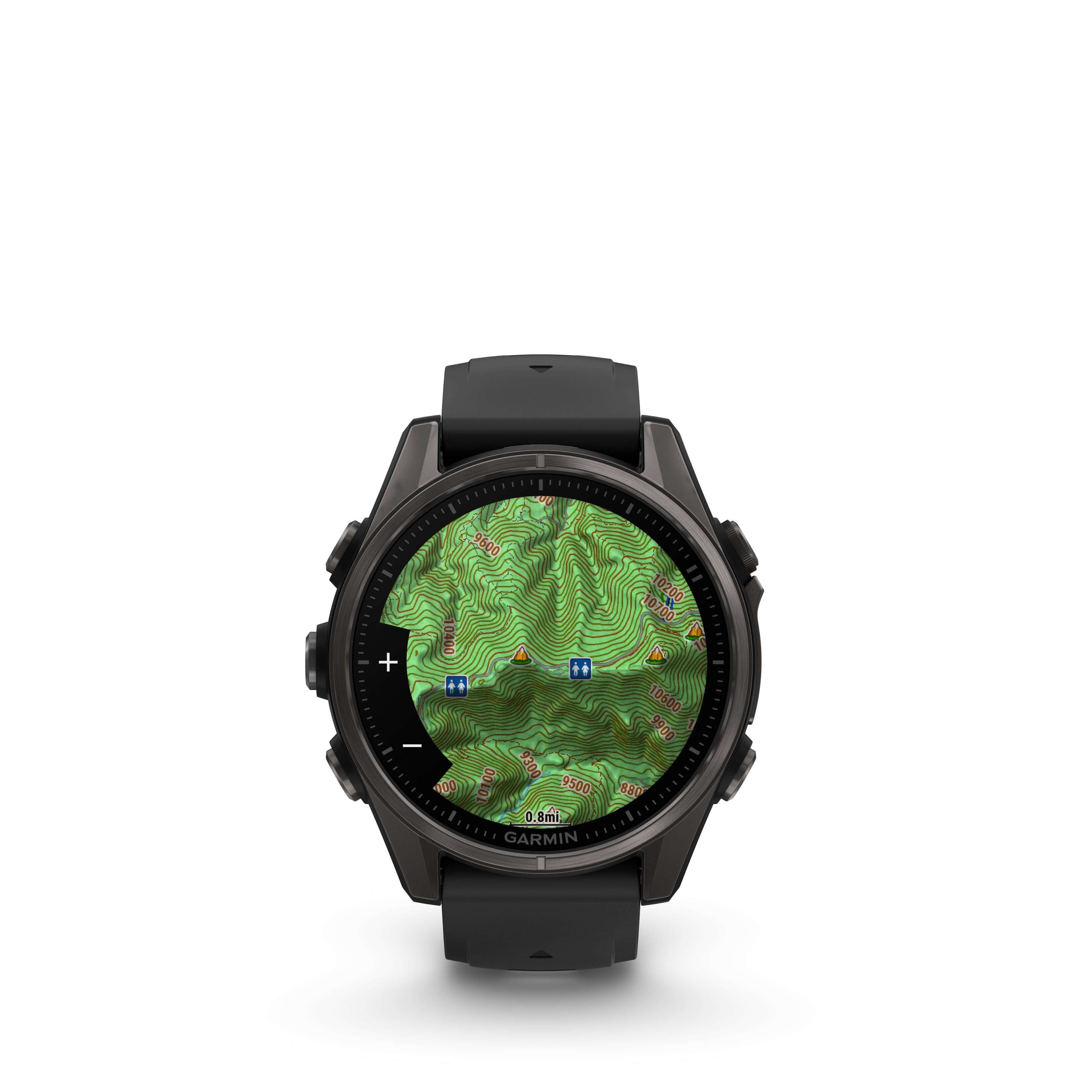 Fenix 8 Amoled 43mm Titane Noir | Garmin - Image 2