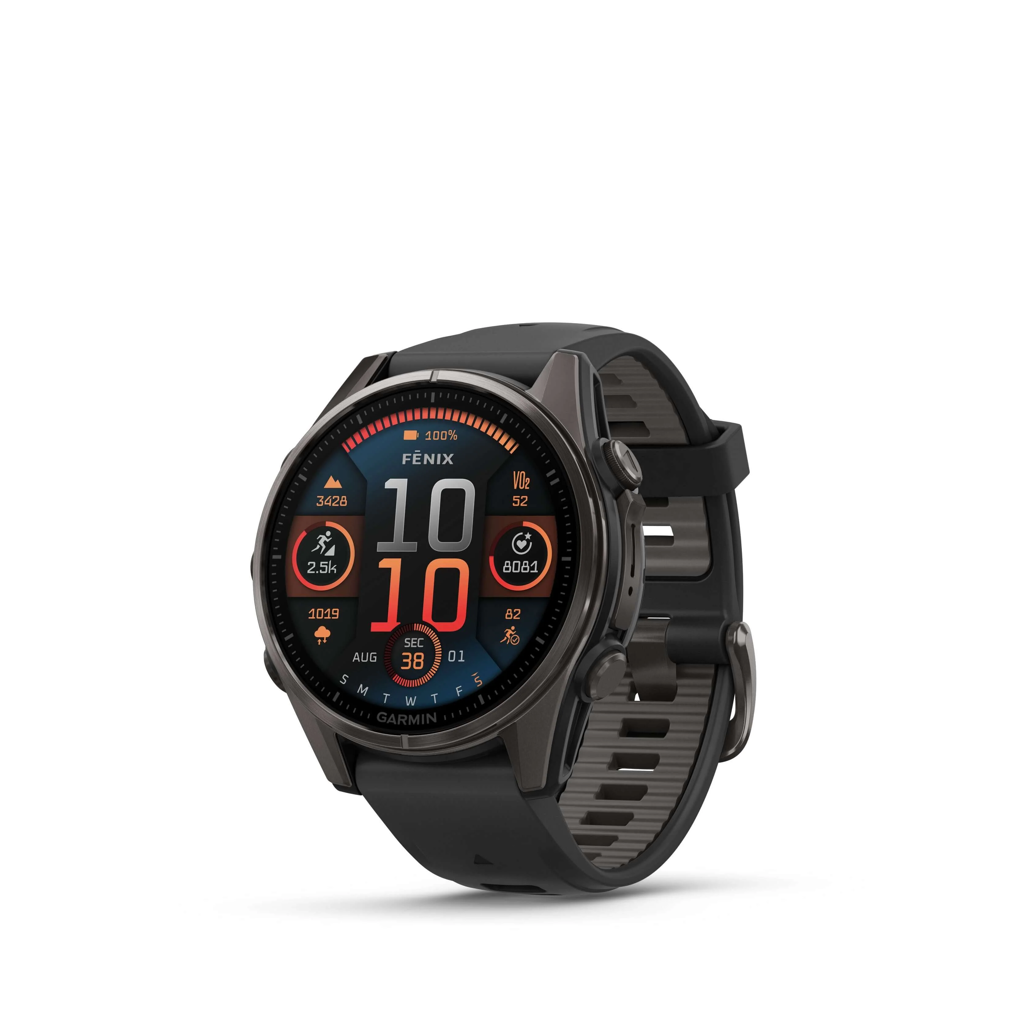 Fenix 8 Amoled 43mm Titane Noir | Garmin - Image 3