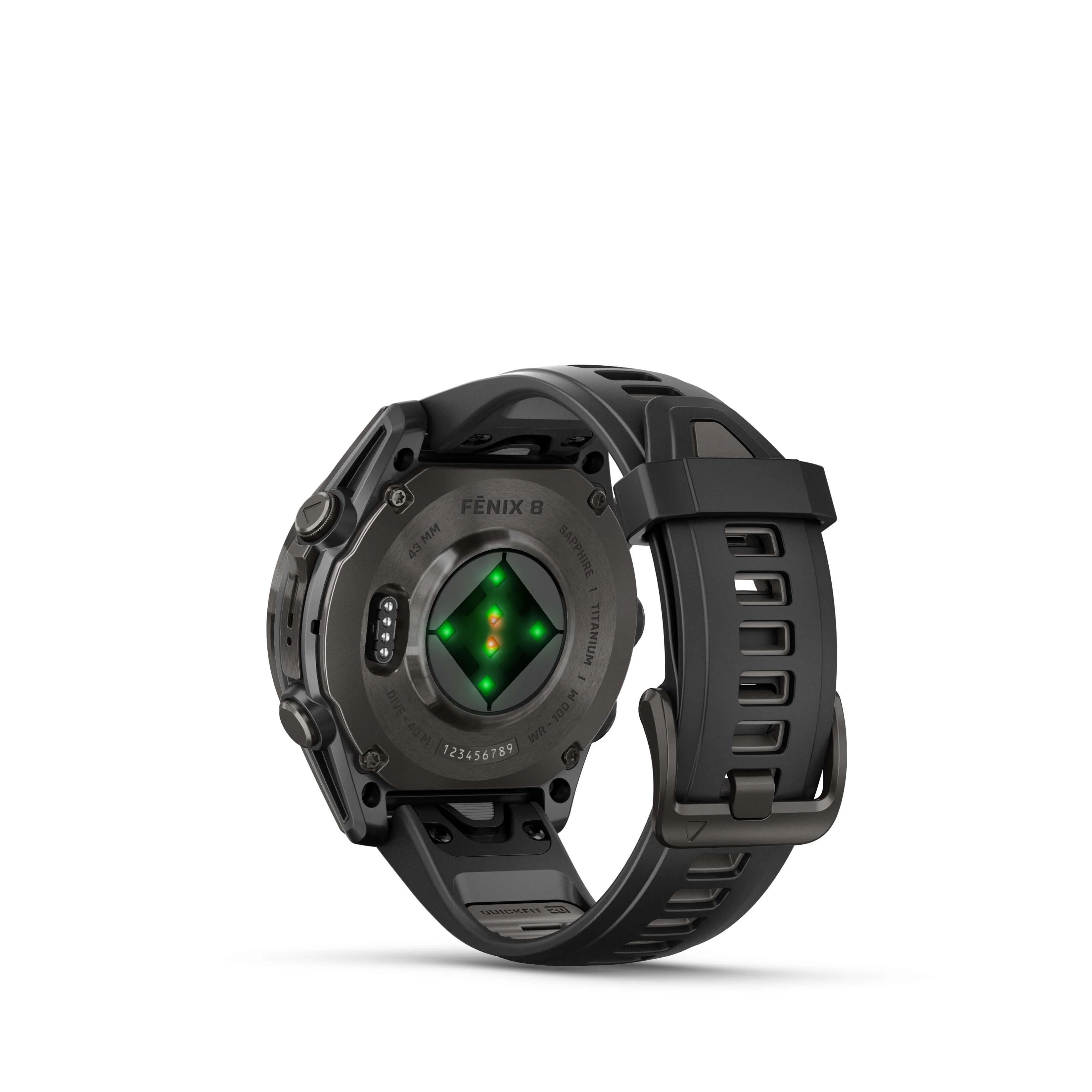 Fenix 8 Amoled 43mm Titane Noir | Garmin - Image 5