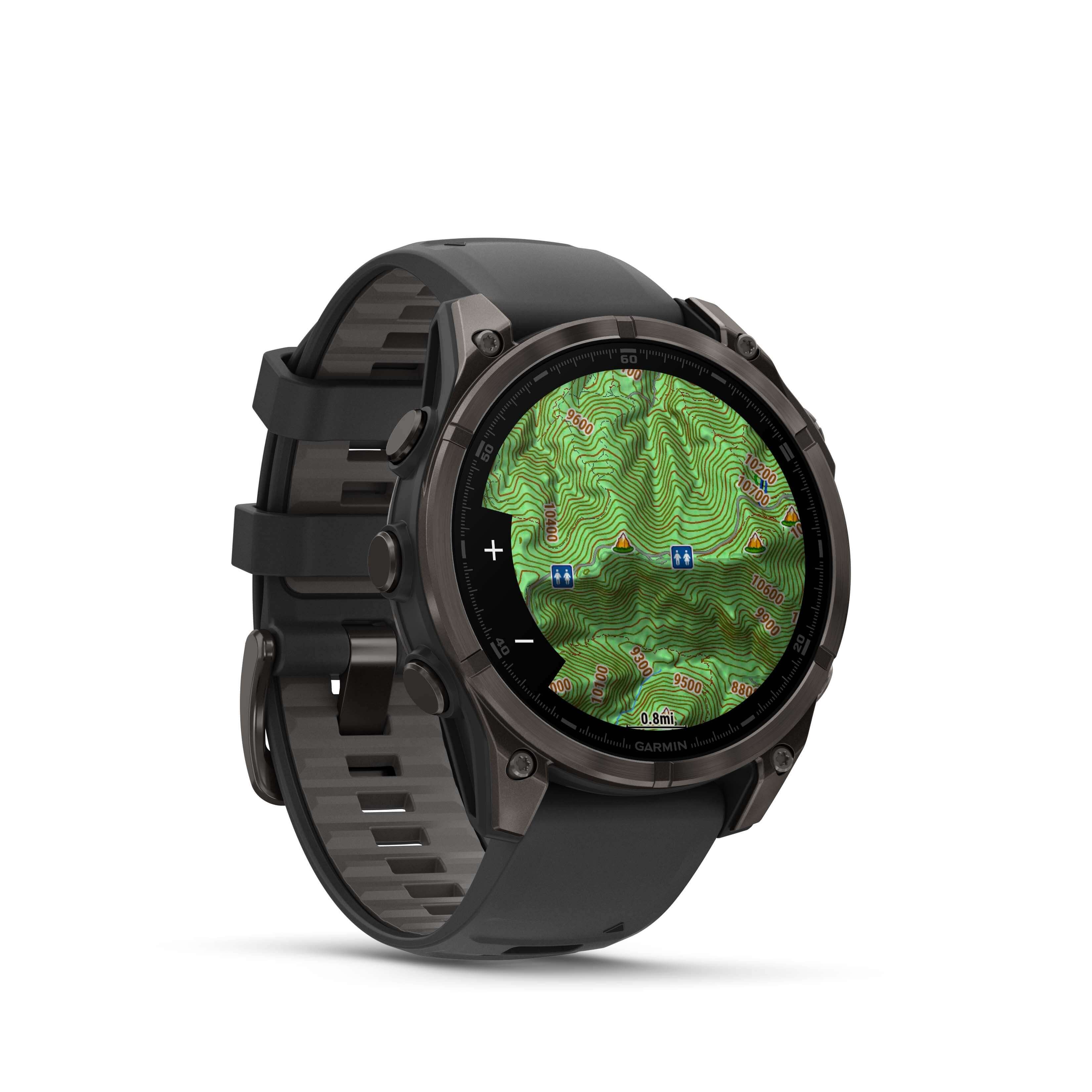 Fenix 8 Amoled 47mm Titane Noir  | Garmin - Image 3