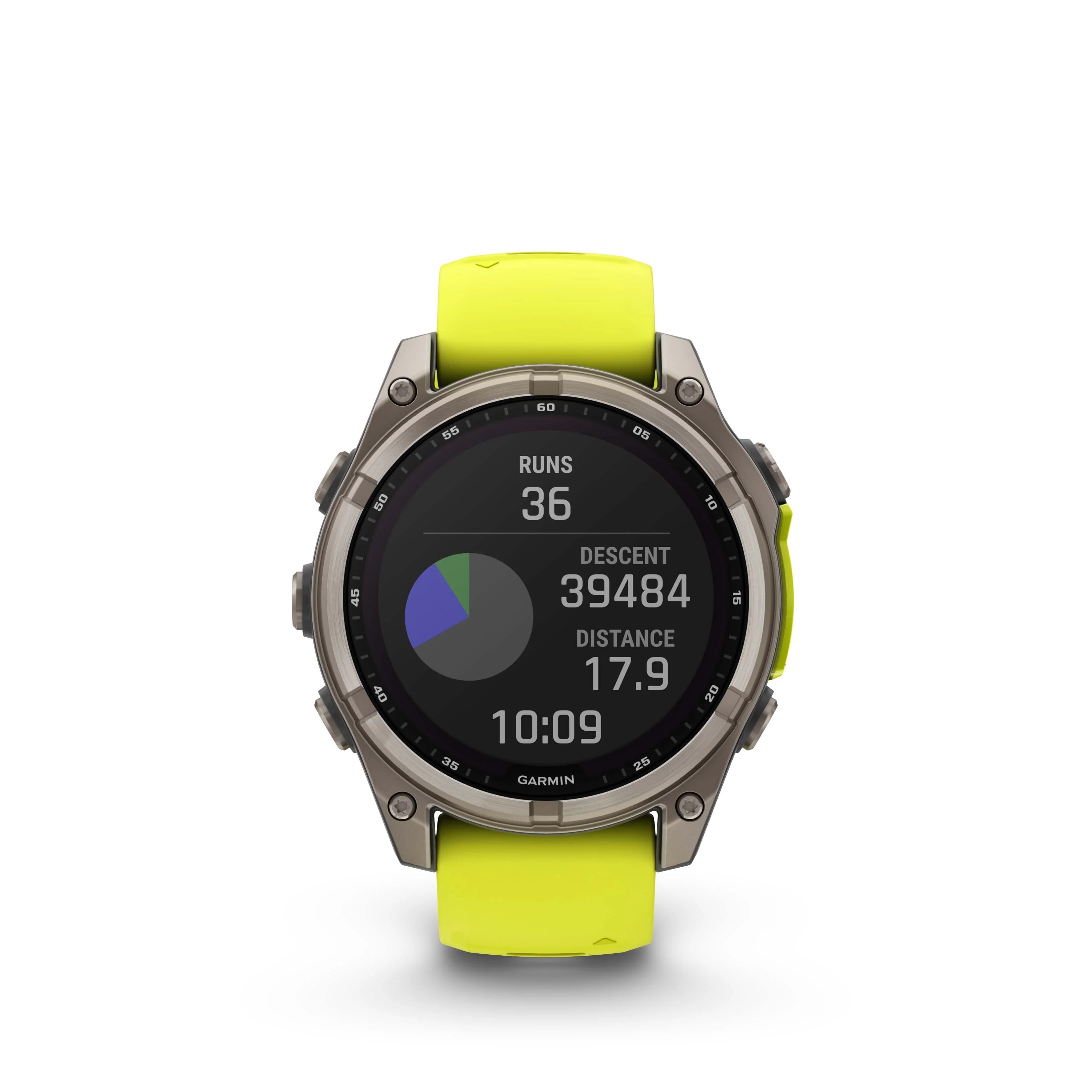 Fenix 8 Solar 47mm Titanium Jaune | Garmin - Image 3