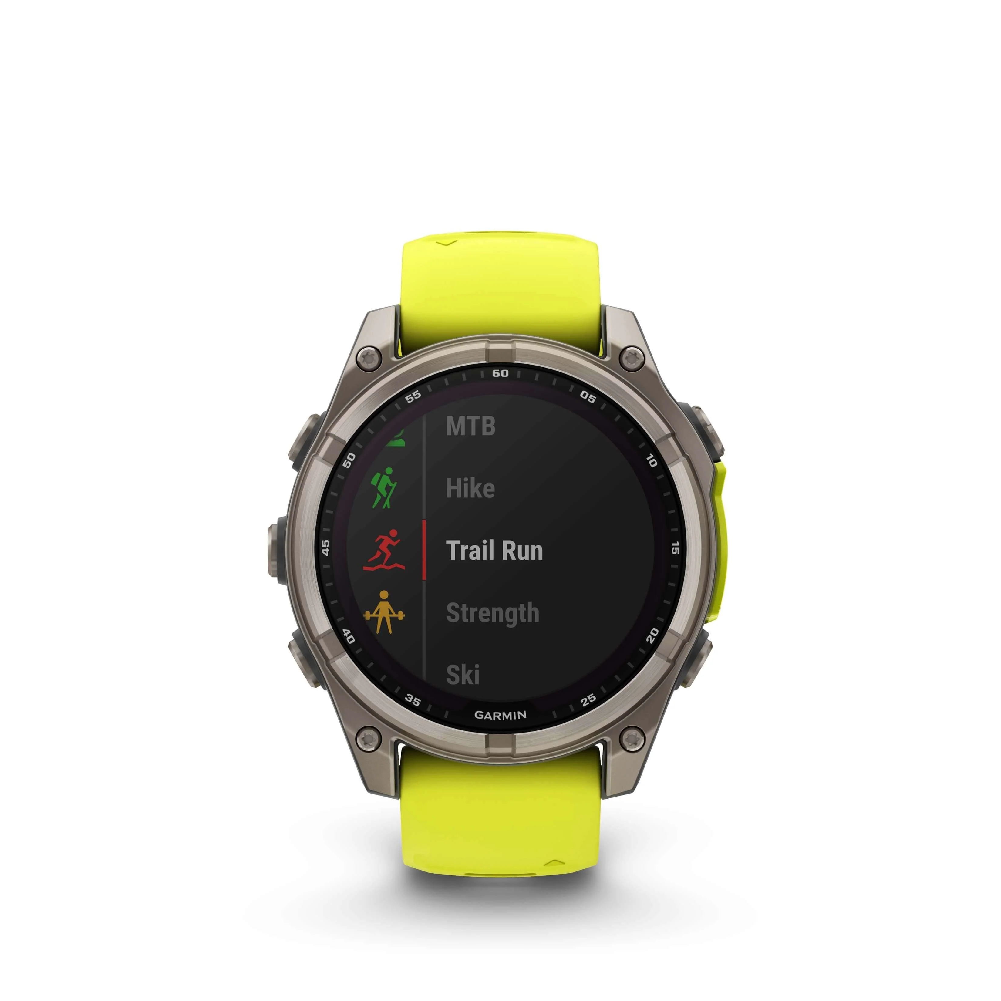Fenix 8 Solar 47mm Titanium Jaune | Garmin - Image 4