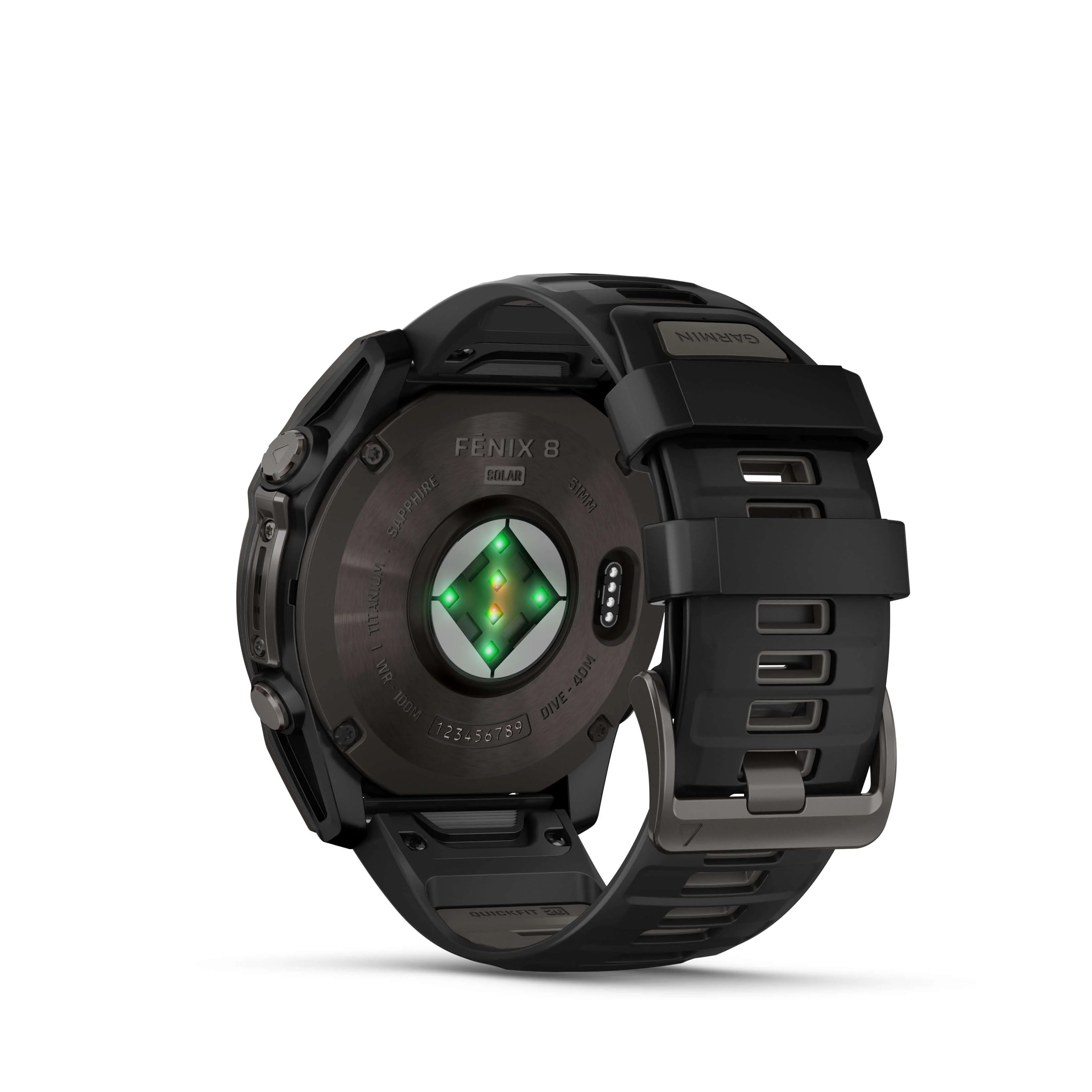 Fenix 8 Solar 47mm Titanium Noir | Garmin - Image 3