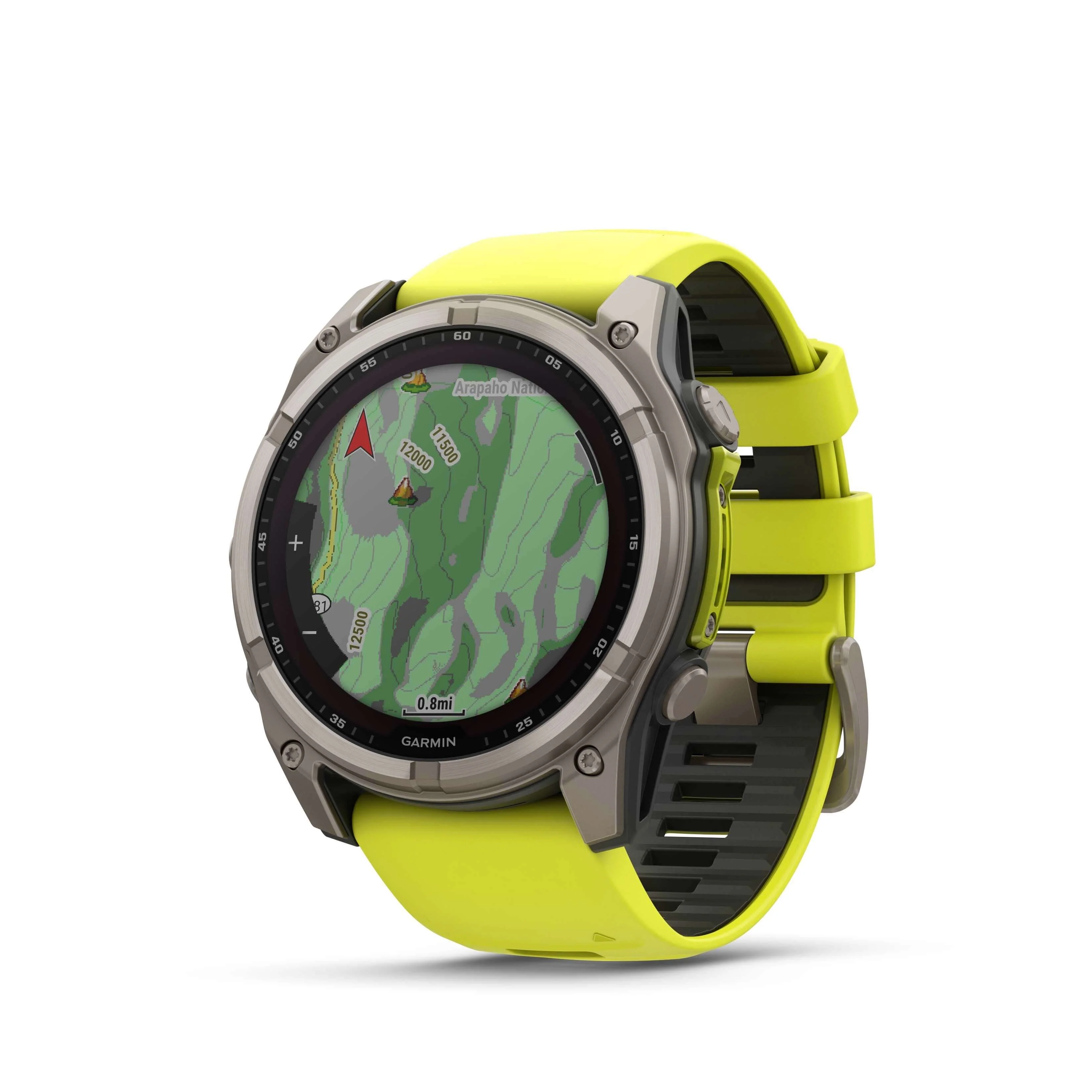 Fenix 8 Solar 51mm Titanium Jaune | Garmin - Image 2