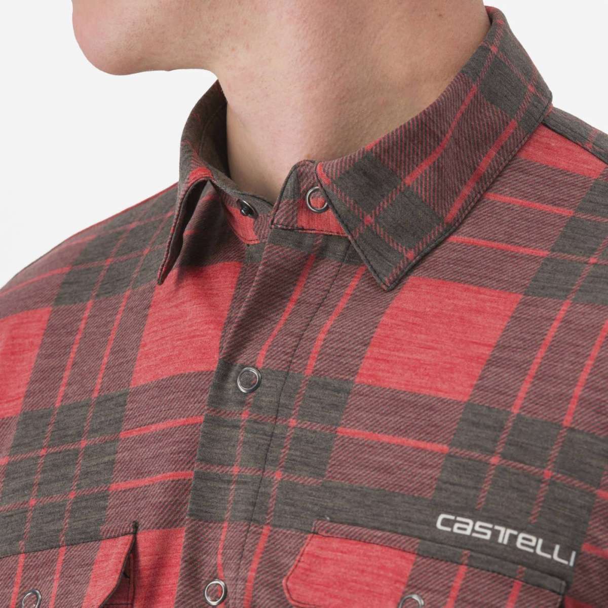 CHEMISE FLANELLE UNLIMITED ROUGE/ | Castelli - Image 3