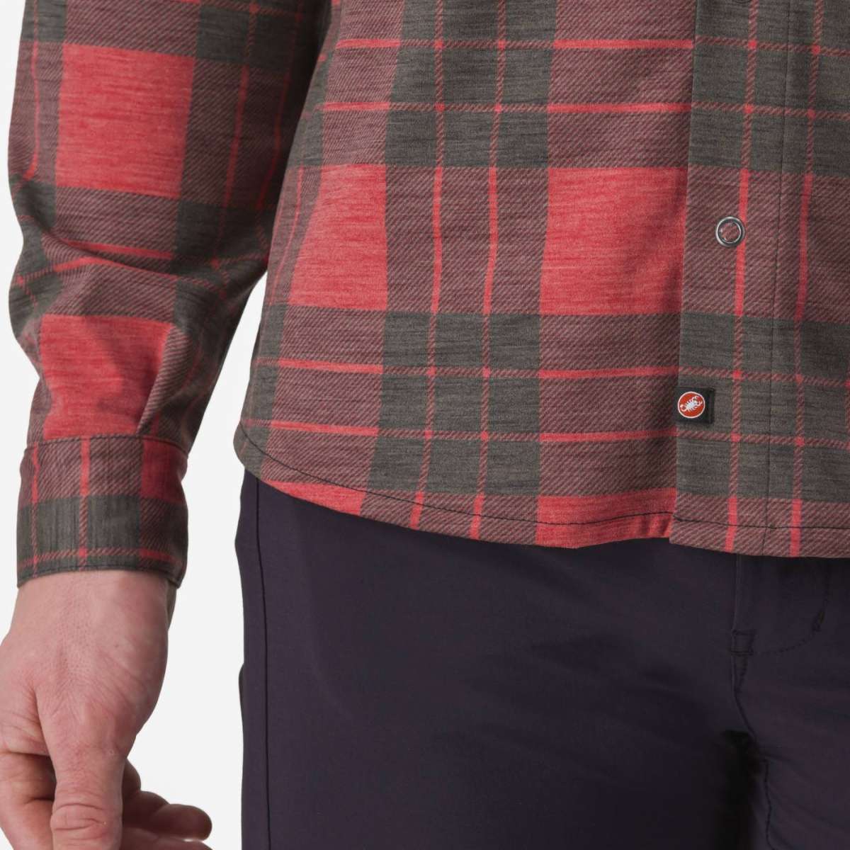 CHEMISE FLANELLE UNLIMITED ROUGE/ | Castelli - Image 4