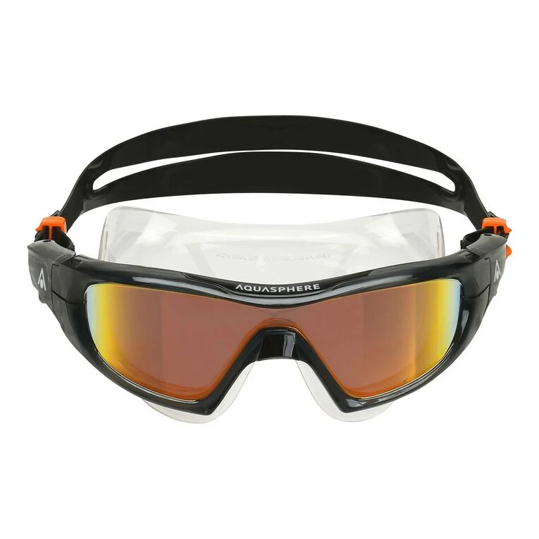 Vista Pro Noir Orange Titanium Miroir | Aquasphere - Image 2