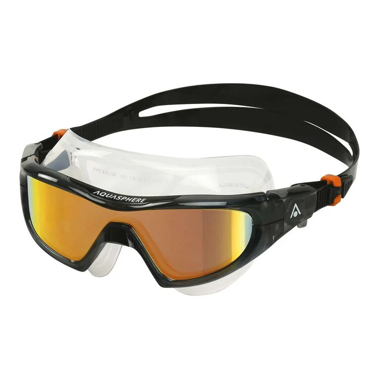Vista Pro Noir Orange Titanium Miroir | Aquasphere - Image 3