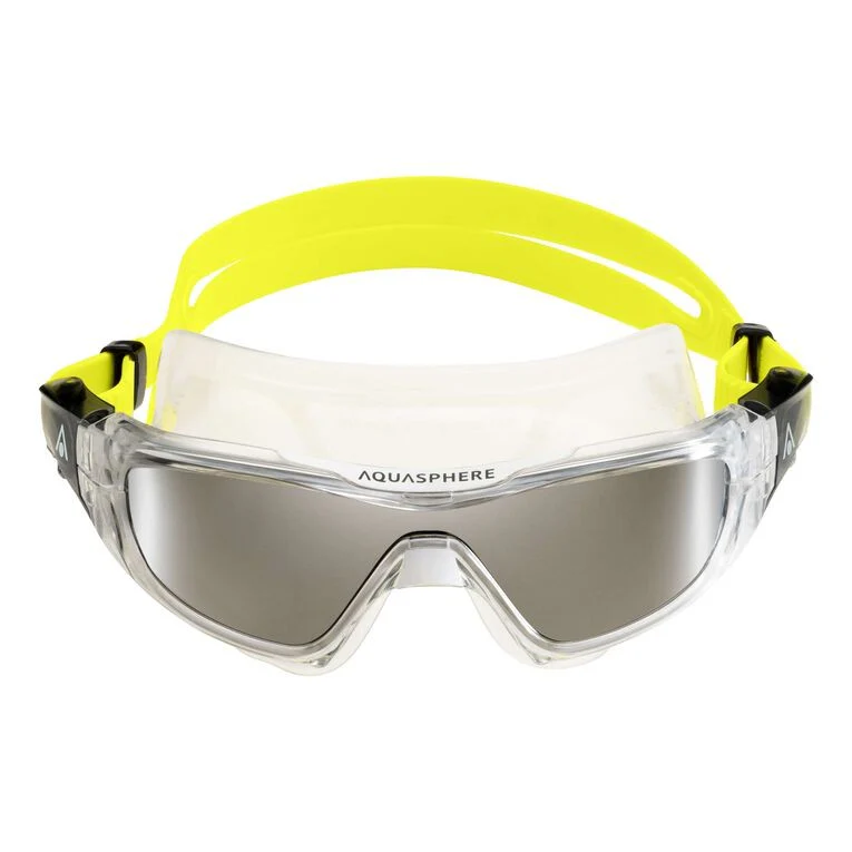Vista Pro Transp. Jaune Verres Miroir Gris | Aquasphere