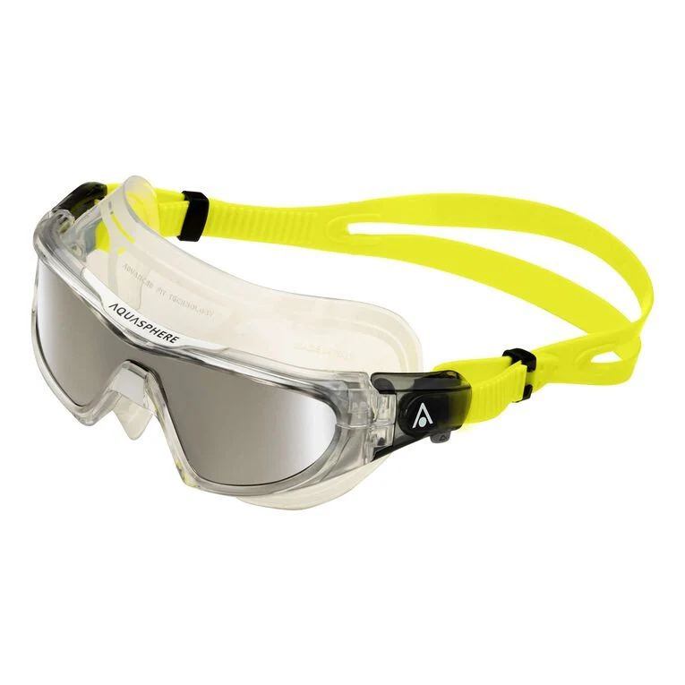 Vista Pro Transp. Jaune Verres Miroir Gris | Aquasphere - Image 2